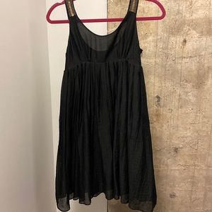 Vintage babydoll black dress